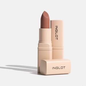 INGLOT Creamy Soft Lipstick Warm Caramel‎ 502 | Full Coverage Matte NEW